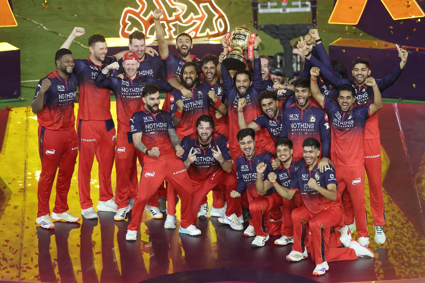 Royal Challengers Bengaluru wins second consecutive IPL title led by Virat Kohli