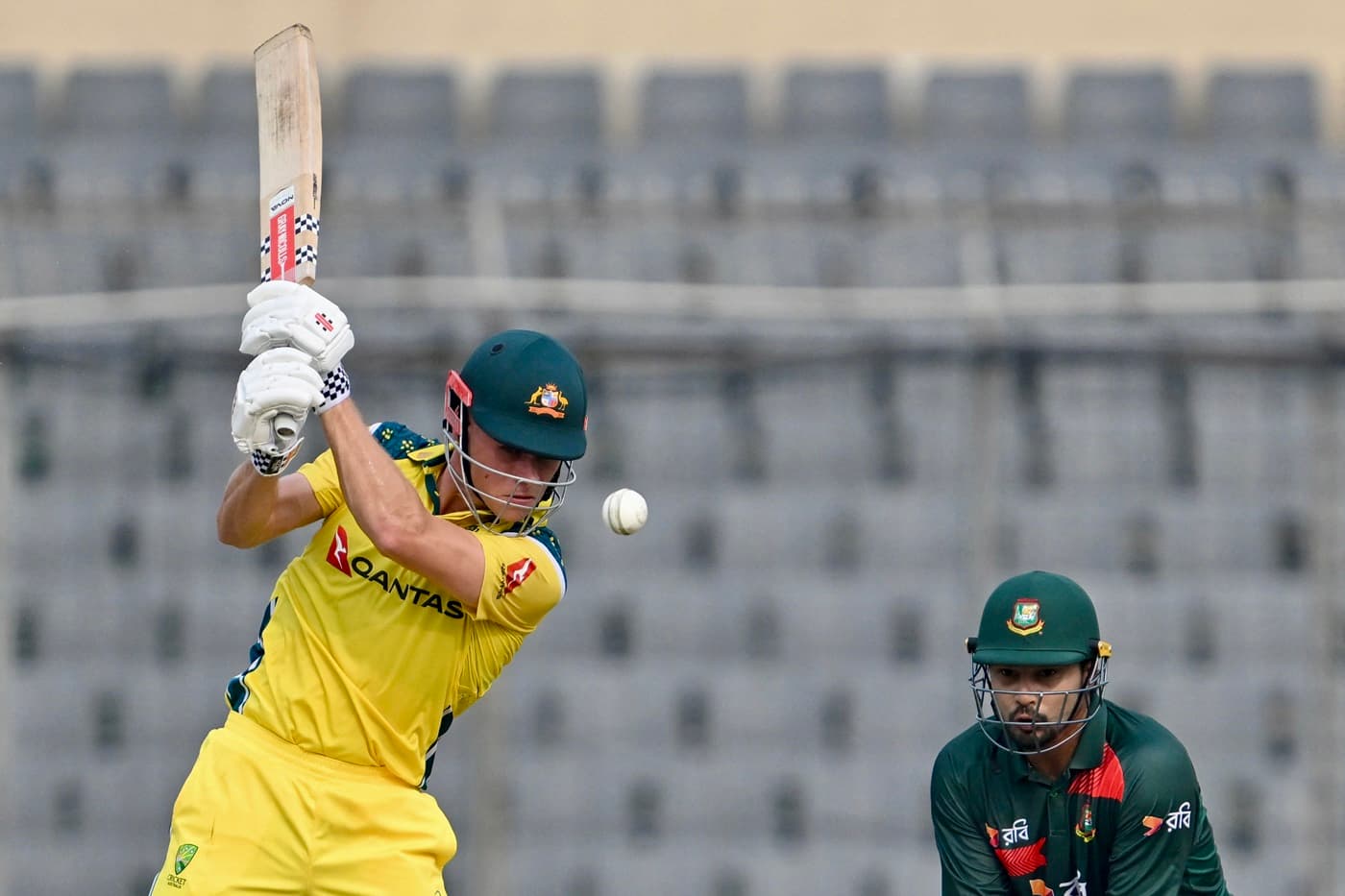 Australia celebrates their victory over Bangladesh in the Women's T20 World Cup.