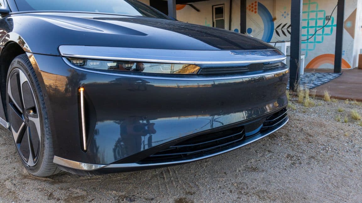 Lucid Group's electric vehicle production facility