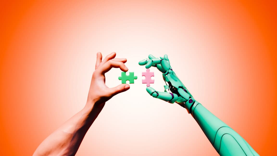 Sony's AI strategy presentation highlighting human creativity in gaming