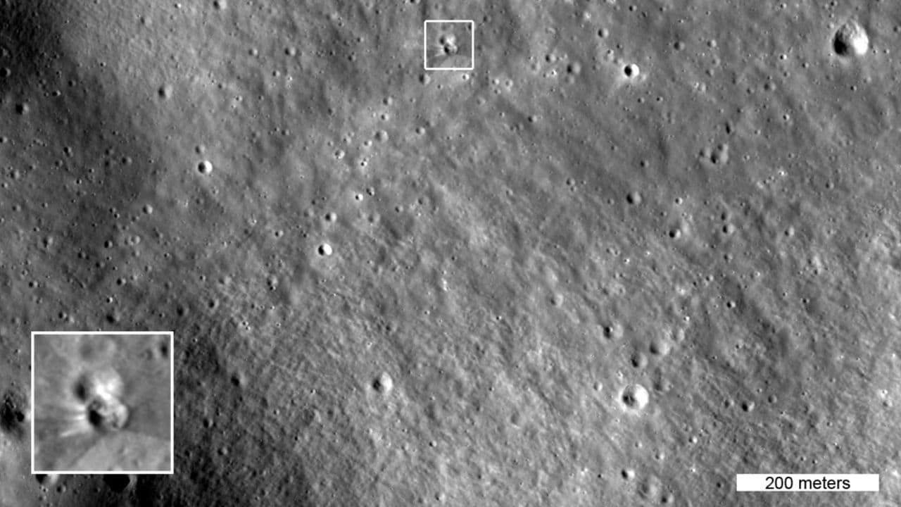 NASA Confirms Lunar Crater from SpaceX Falcon 9 Upper Stage Impact