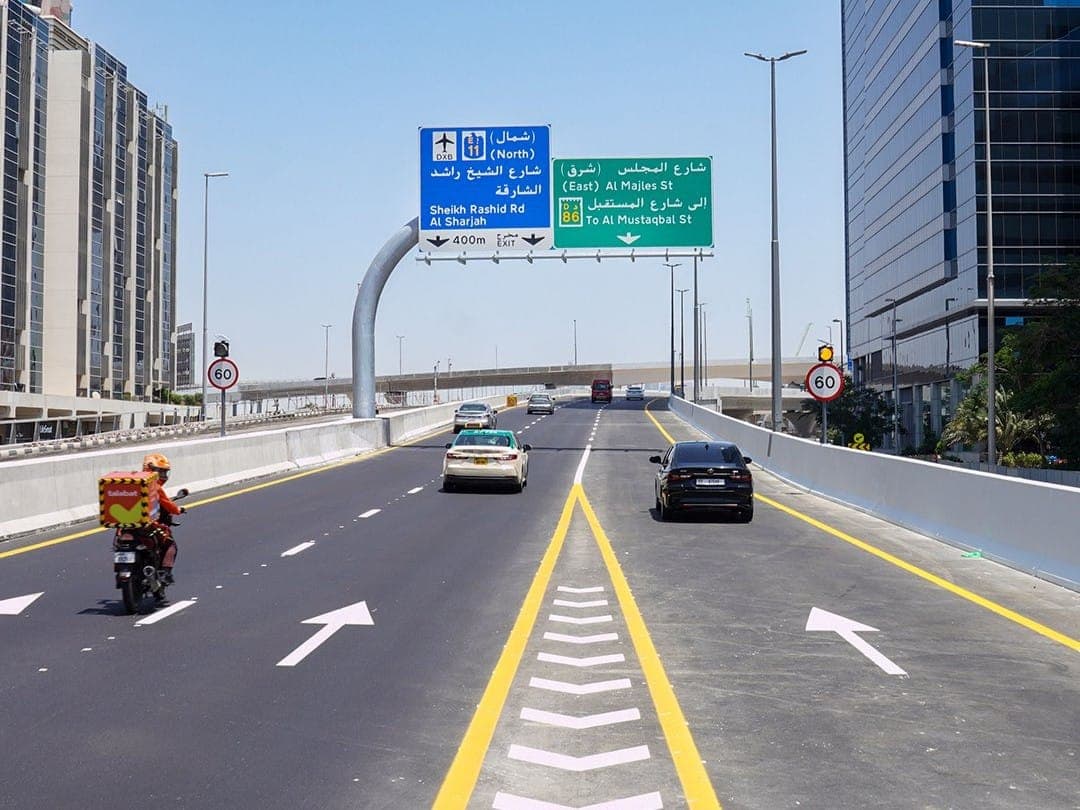 Dubai opens new 500-meter bridge to alleviate traffic congestion