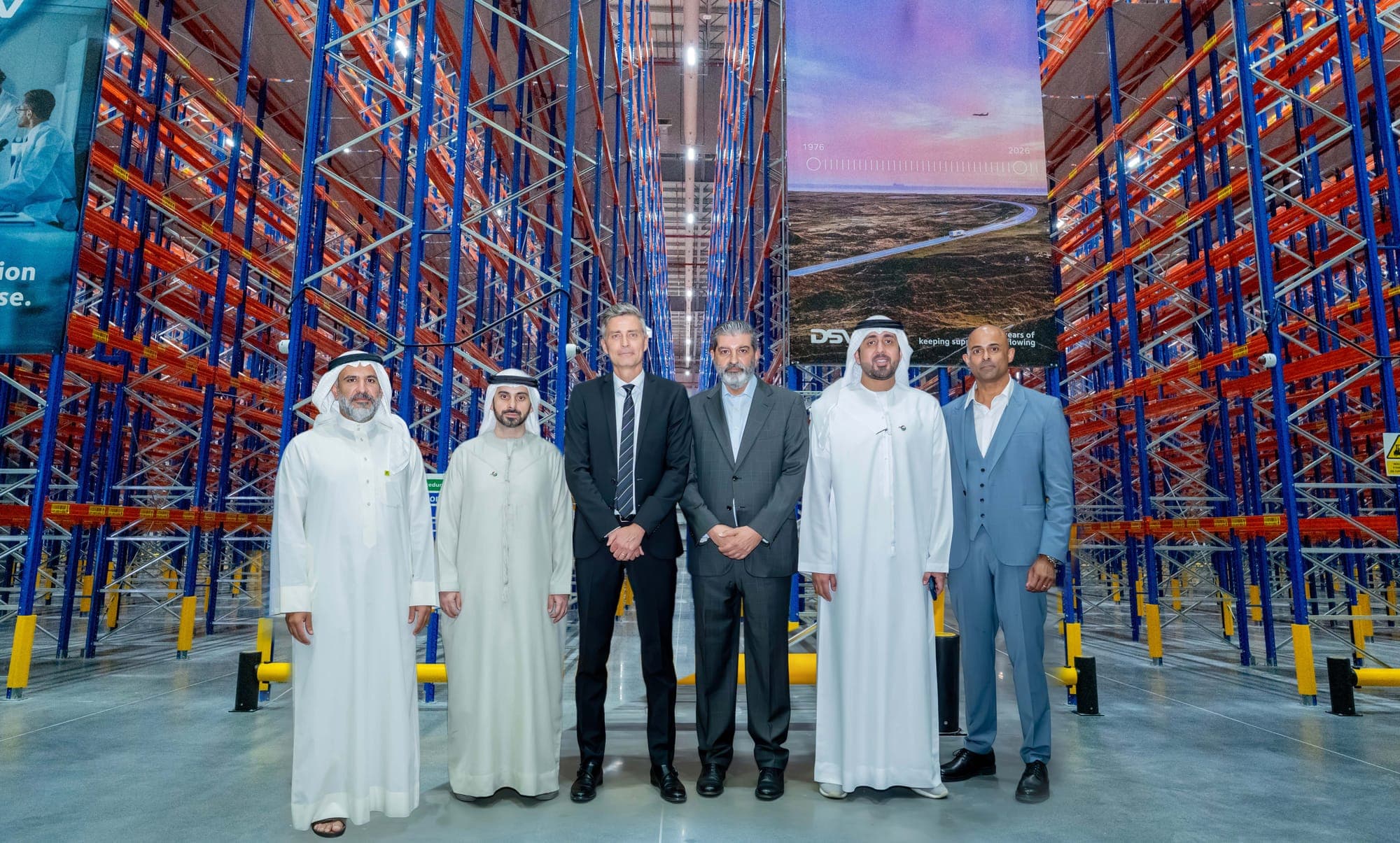 DSV's new logistics warehouse in Dubai's Jebel Ali Free Zone