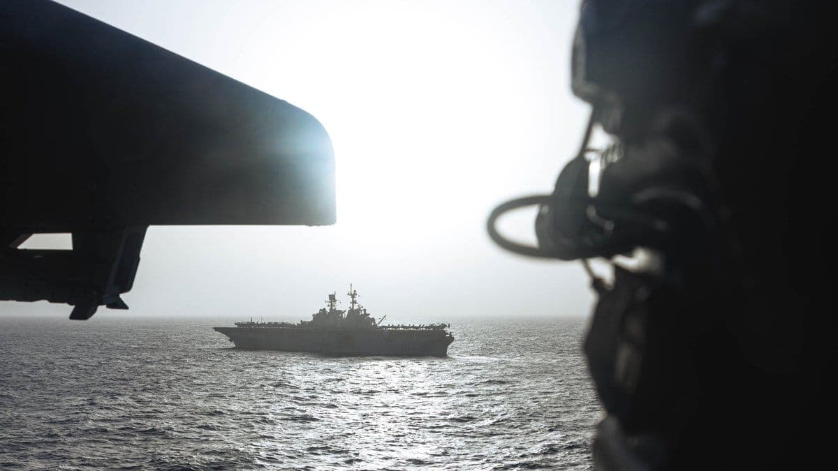 U.S. military missile strike on commercial vessel in Gulf of Oman