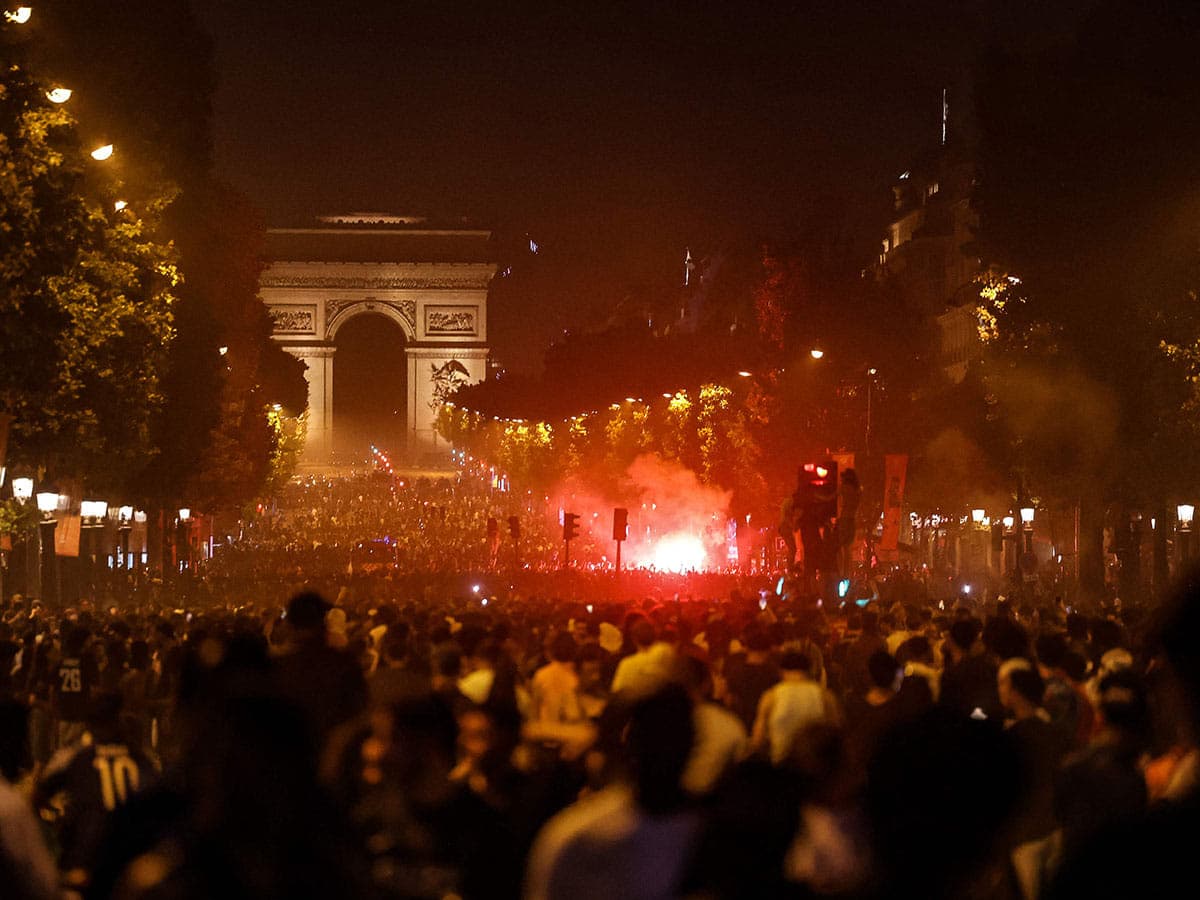 Violent Clashes Erupt in Paris After PSG Champions League Victory