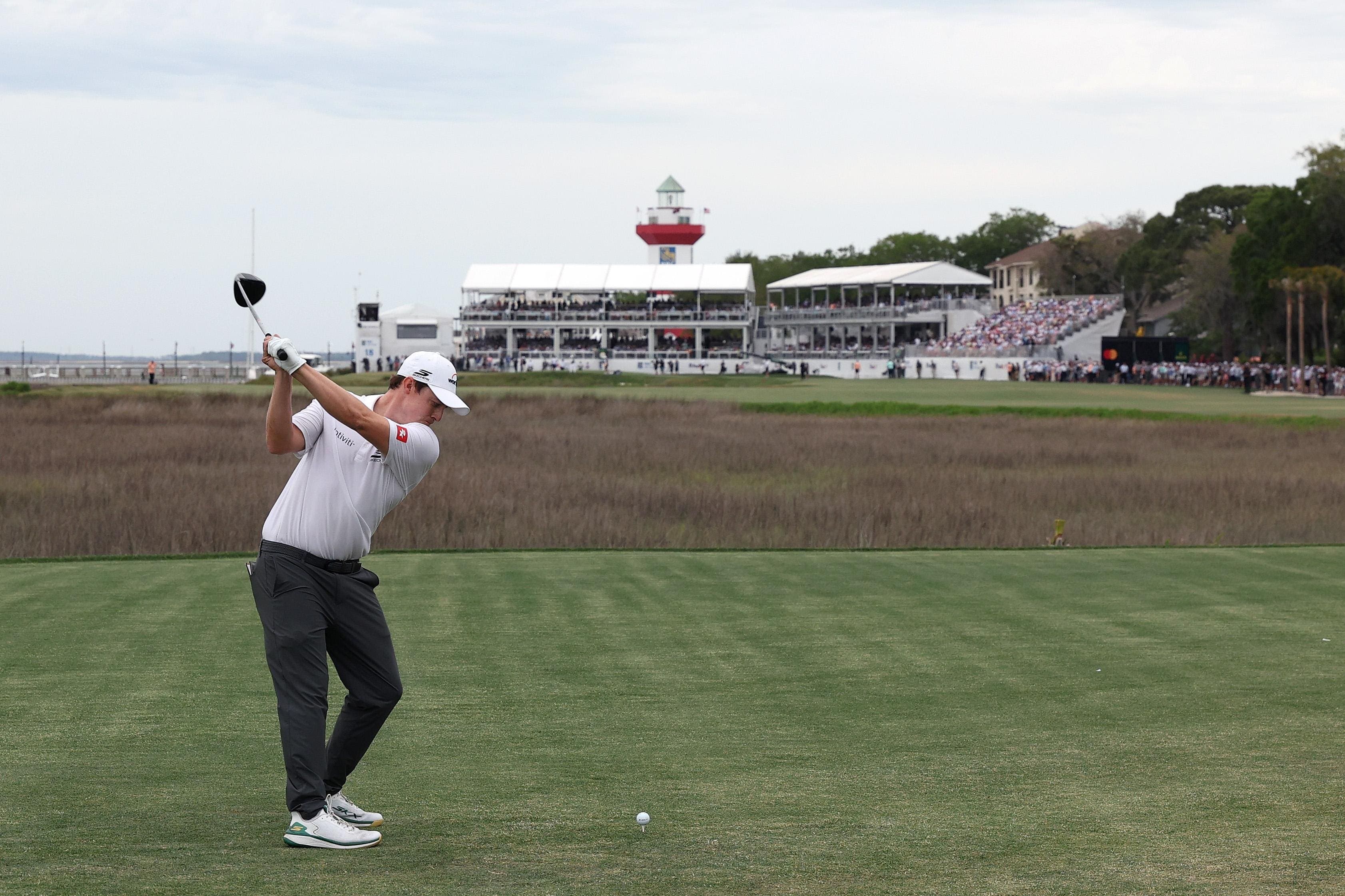Matt Fitzpatrick wins RBC Heritage in playoff against Scottie Scheffler