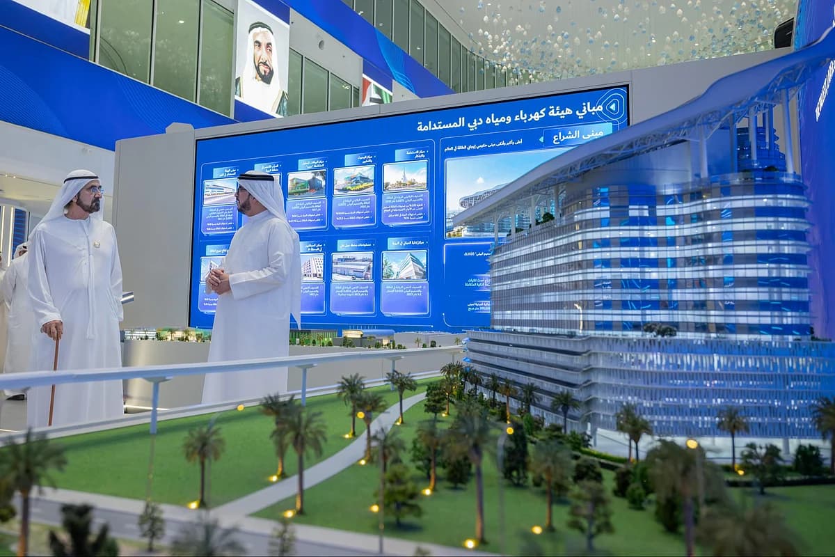 Al Sheraa, the tallest energy-positive government building in Dubai