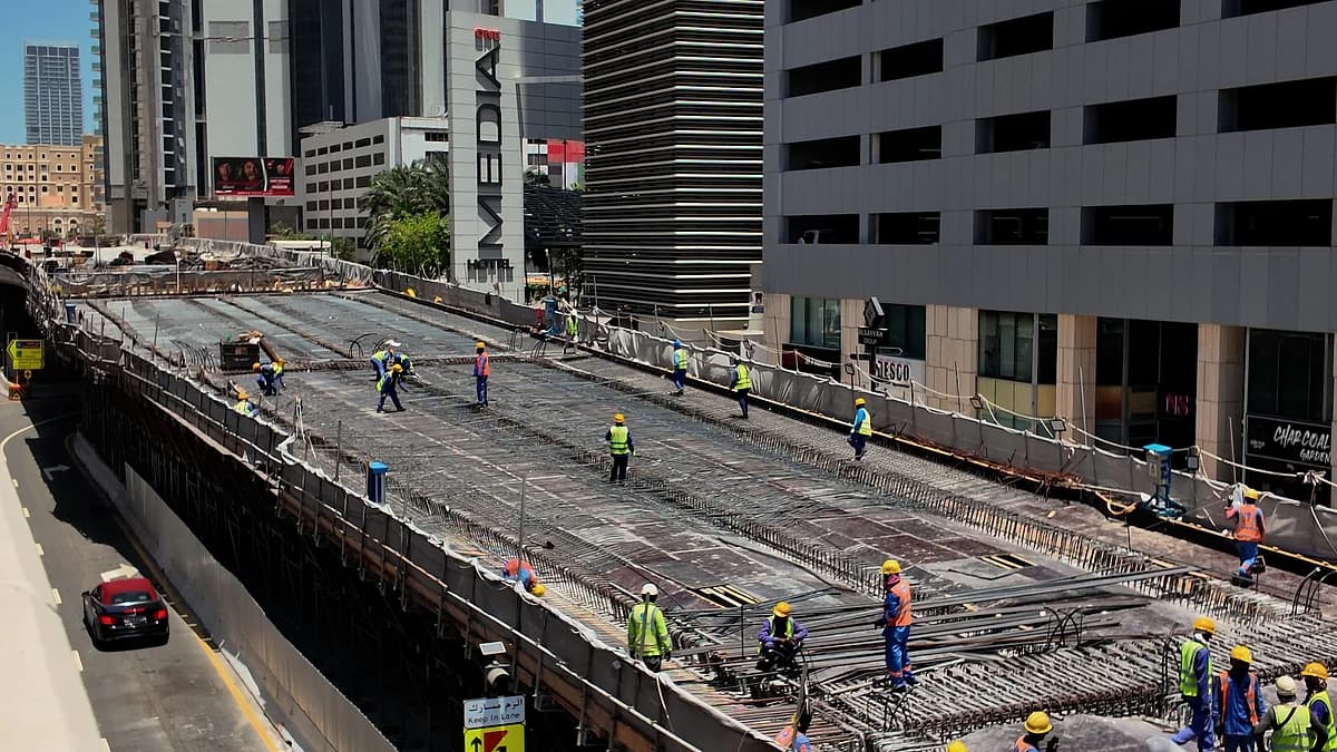 New bridge connecting Sheikh Zayed Road to Dubai Harbour nears completion
