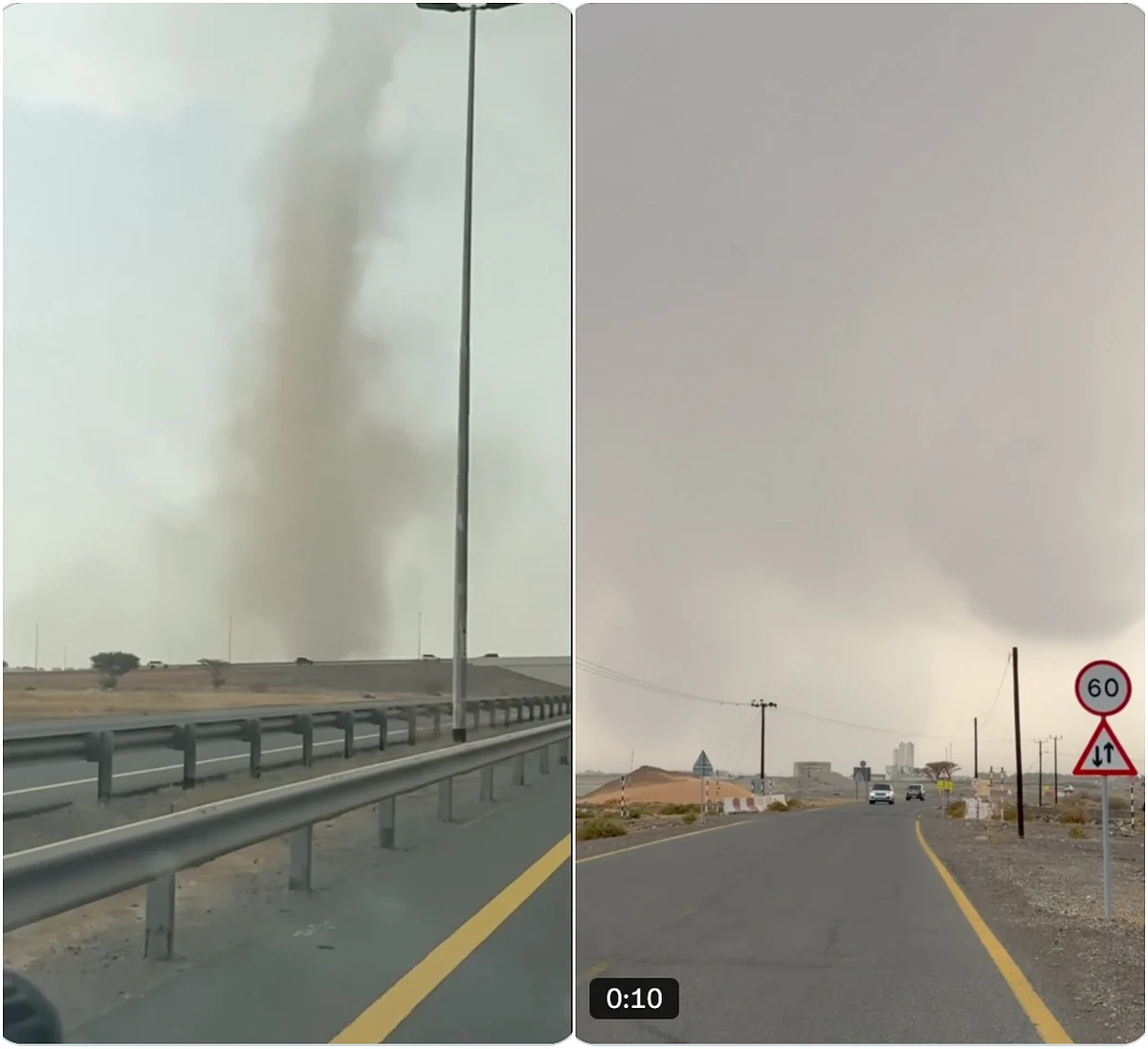 UAE Issues Sandstorm Safety Advisories Amid Adverse Weather Conditions