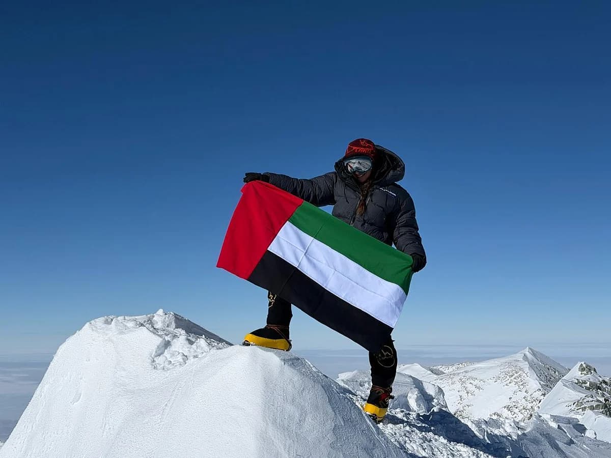 Fatima Al Awadhi becomes youngest Arab to summit Lenin Peak