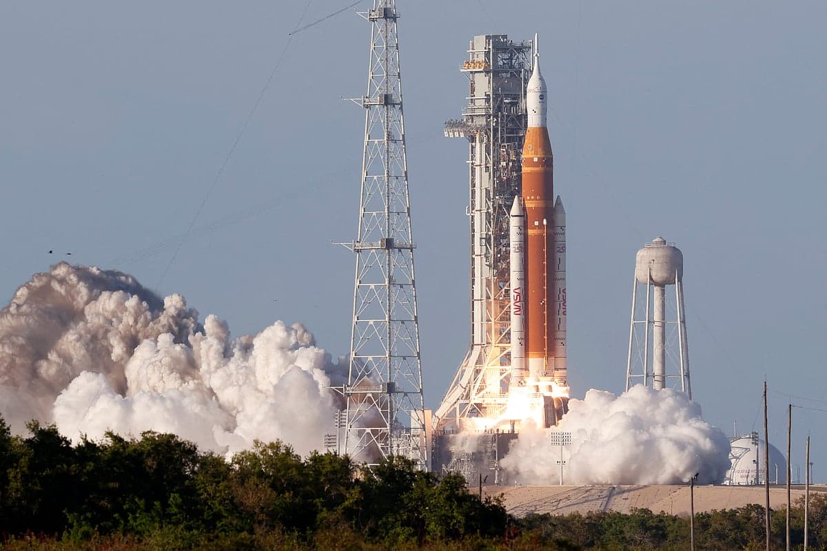 NASA Launches Artemis II Crewed Lunar Flyby Mission