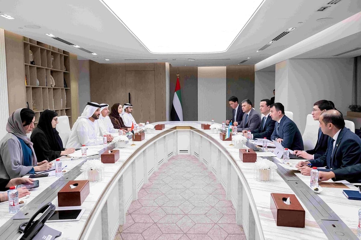 UAE and Uzbekistan Strengthen Economic Ties in Dubai Meeting