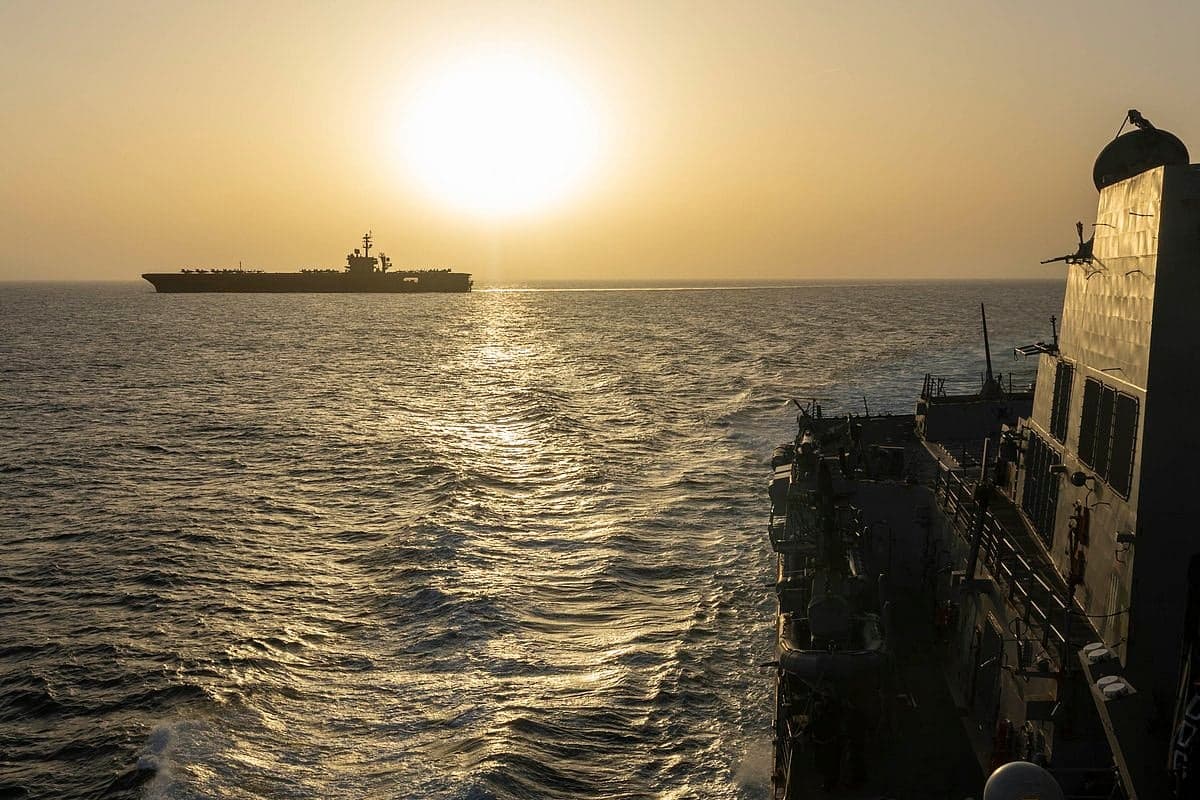 U.S. Navy Diverts Merchant Vessel in Gulf of Oman Amid Iranian Blockade Enforcement