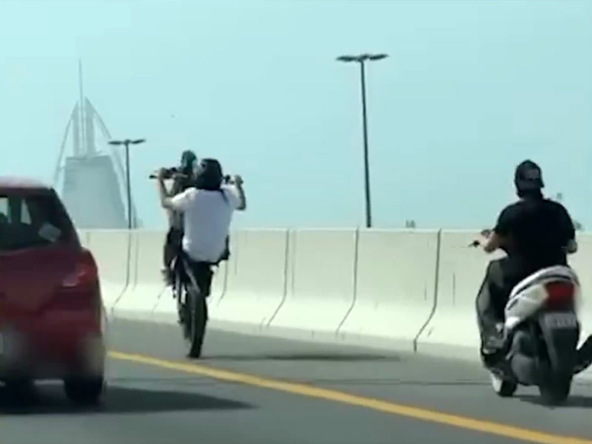 Dubai Police Intensify Crackdown on Reckless Motorcycle Riding