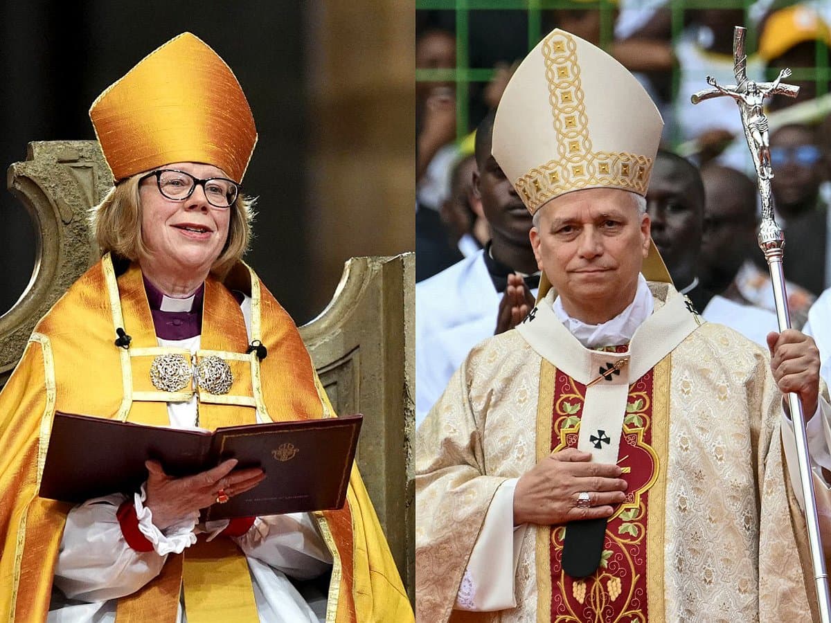 Historic meeting between first female Archbishop of Canterbury and Pope at Vatican