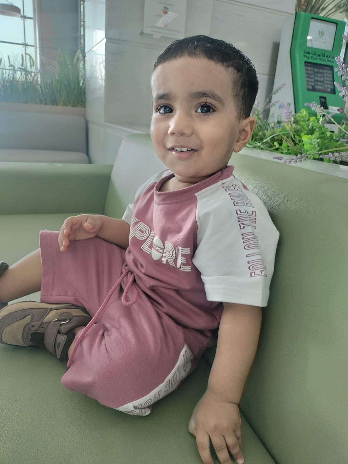 A residential tower in Sharjah highlighting safety concerns after a toddler's tragic fall.