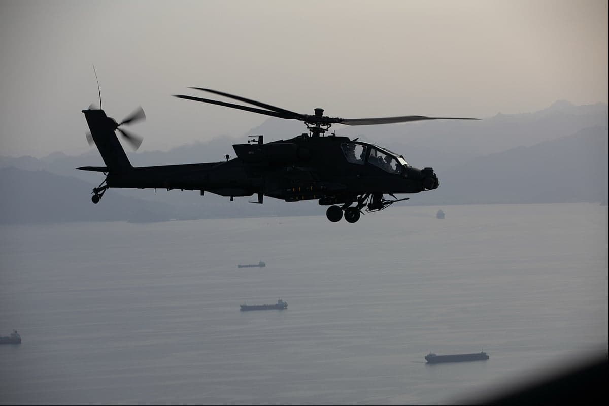 US airstrikes in Iran following helicopter downing