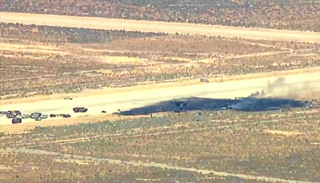 B-52 Stratofortress crash during radar modernization test kills eight crew members