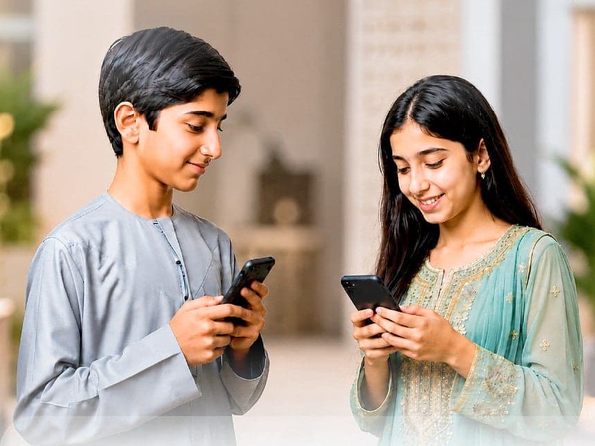 Children using social media safely under new UAE regulations