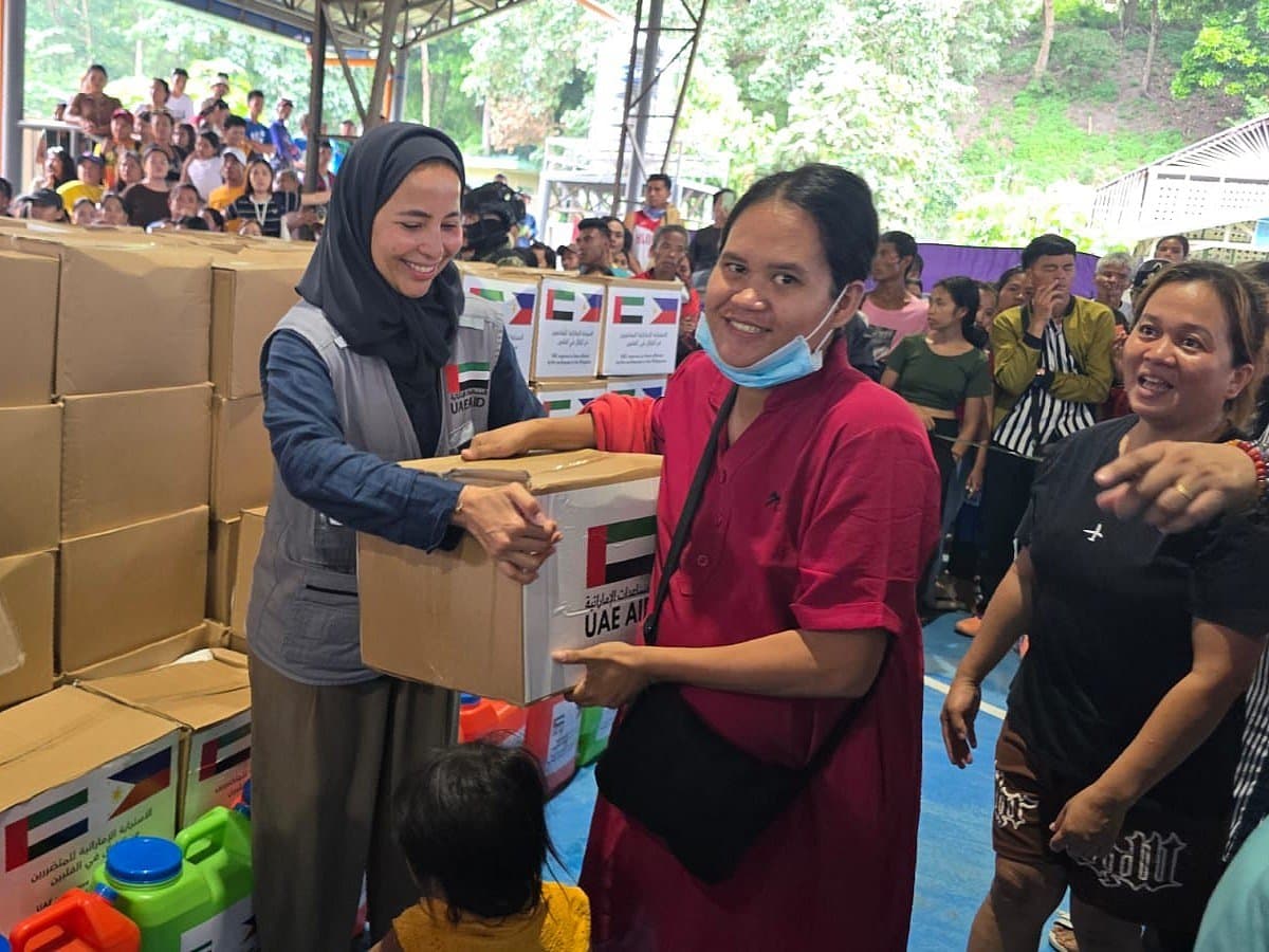 UAE Completes Emergency Relief Distribution to Earthquake Victims in the Philippines