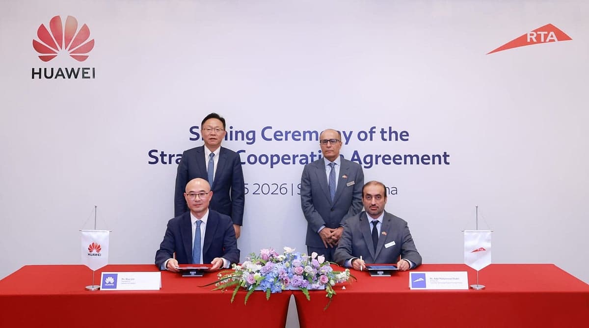 Dubai RTA partnership with Huawei and CASCO SIGNAL for transport technology