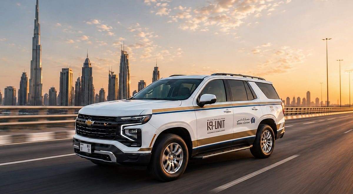 Dubai Customs launches AI-equipped K9 vehicles to enhance anti-drug operations