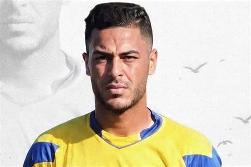 Palestinian goalkeeper Saleem Al-Ashqar, a victim of the ongoing conflict in Gaza.