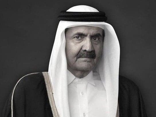 Sheikh Hamad bin Khalifa Al Thani during his leadership in Qatar