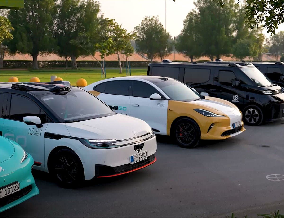 Abu Dhabi's new licence plates for autonomous vehicles