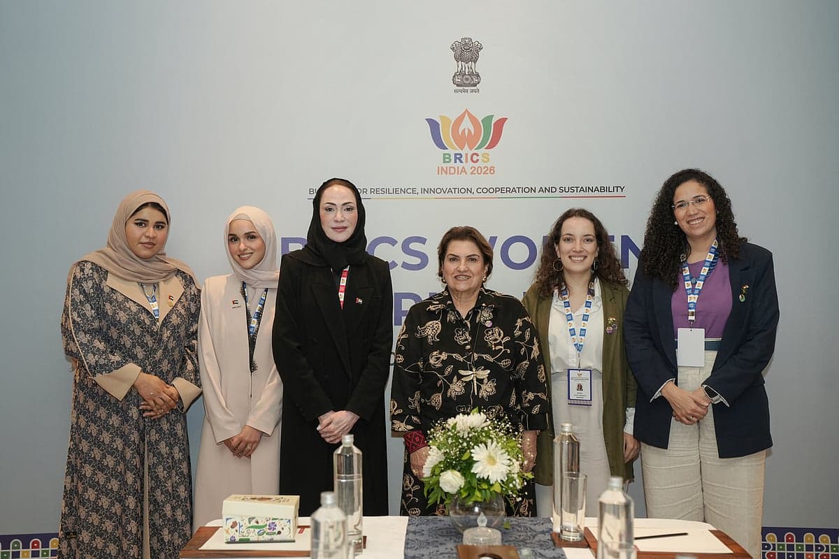 UAE representatives at BRICS Women Track meetings in India