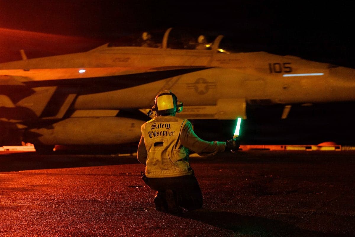 US military operations against Iranian targets during ongoing conflict