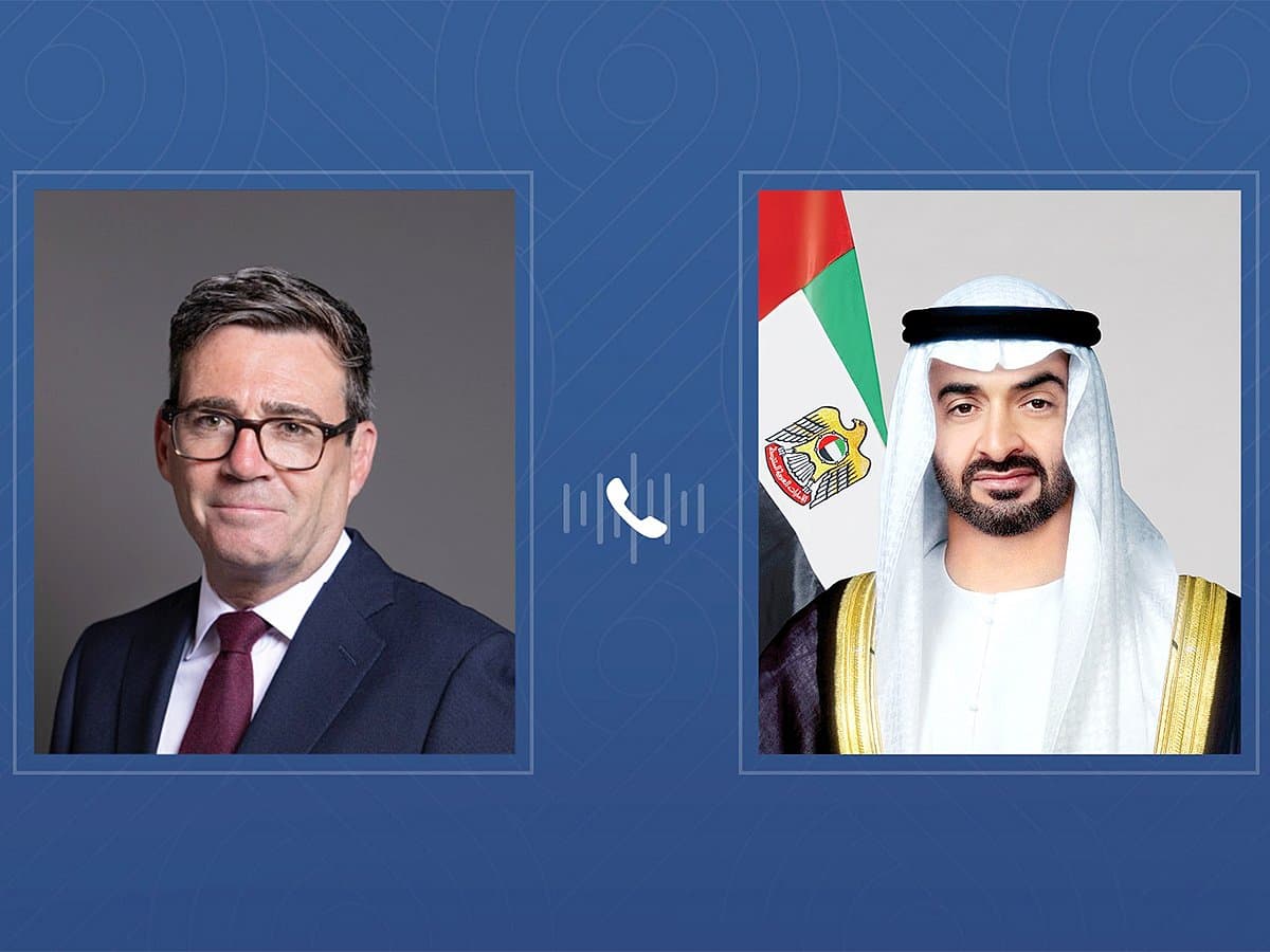 UAE and UK leaders discuss strengthening bilateral relations in recent phone call