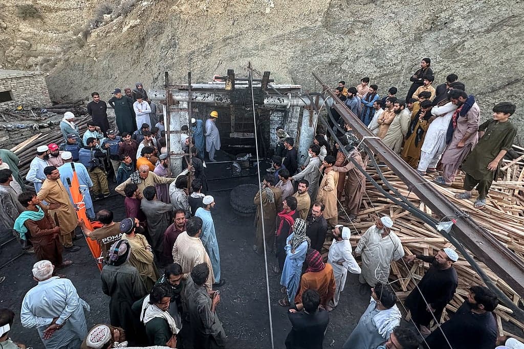 Coal mine explosion in Balochistan kills at least 34 miners and traps two others