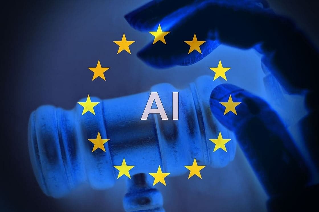 Illustration of AI labeling regulations and their impact on consumer trust.
