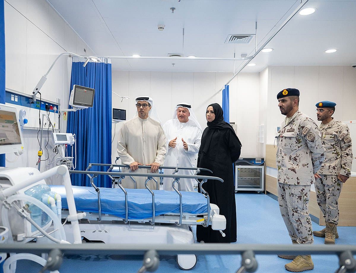 UAE Inspects 100-Bed Floating Hospital to Enhance Humanitarian Medical Response