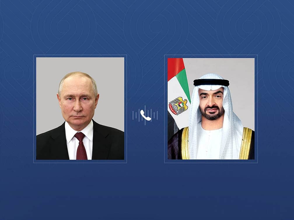 UAE and Russia reaffirm strategic partnership in recent phone call