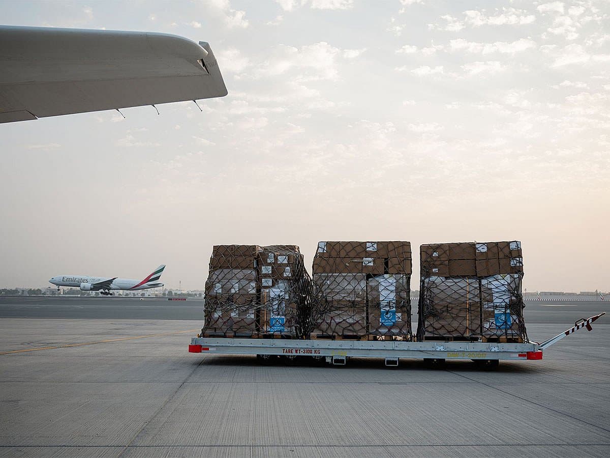 Dubai Humanitarian launches air bridge to deliver medical supplies to Gaza