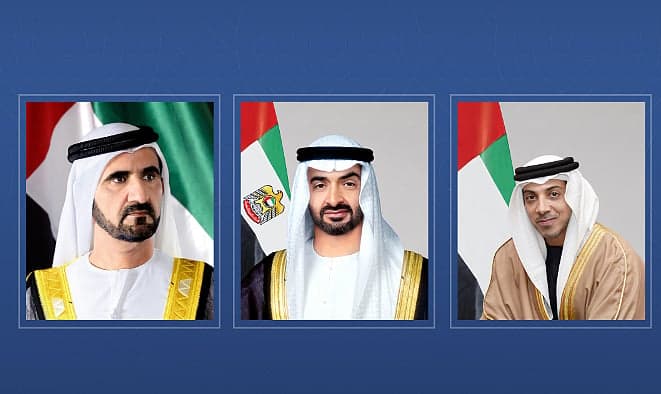UAE leaders congratulate India and Pakistan on their Independence Days.