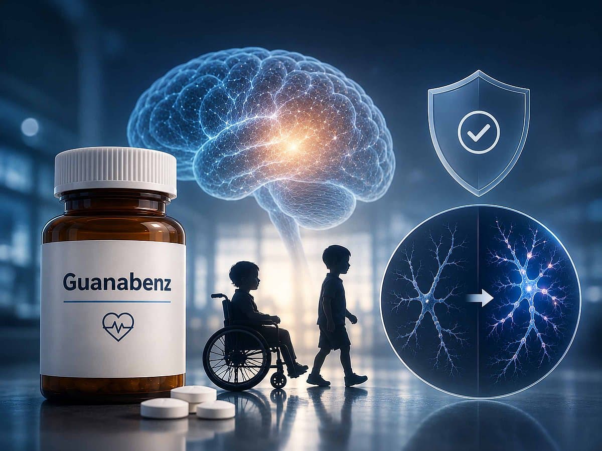 Children receiving treatment for vanishing white matter disease with guanabenz.