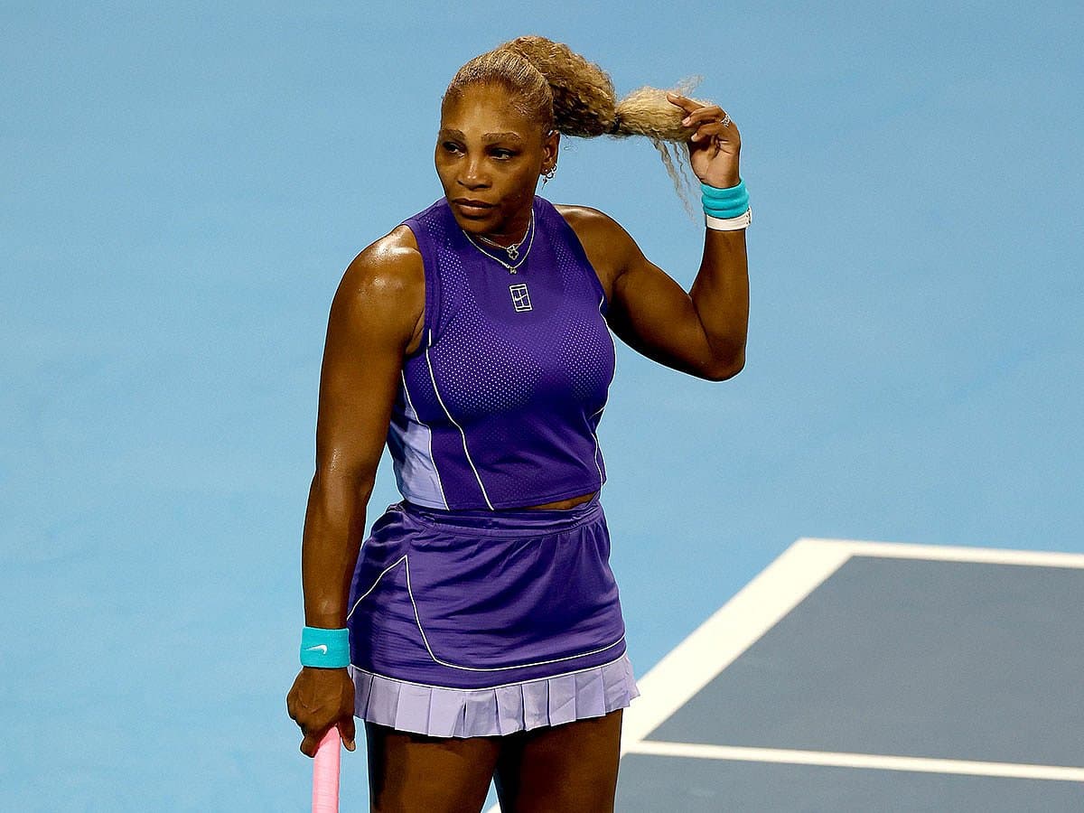 Serena Williams and Carlos Alcaraz preparing for the US Open mixed doubles, showcasing their partnership and event details.