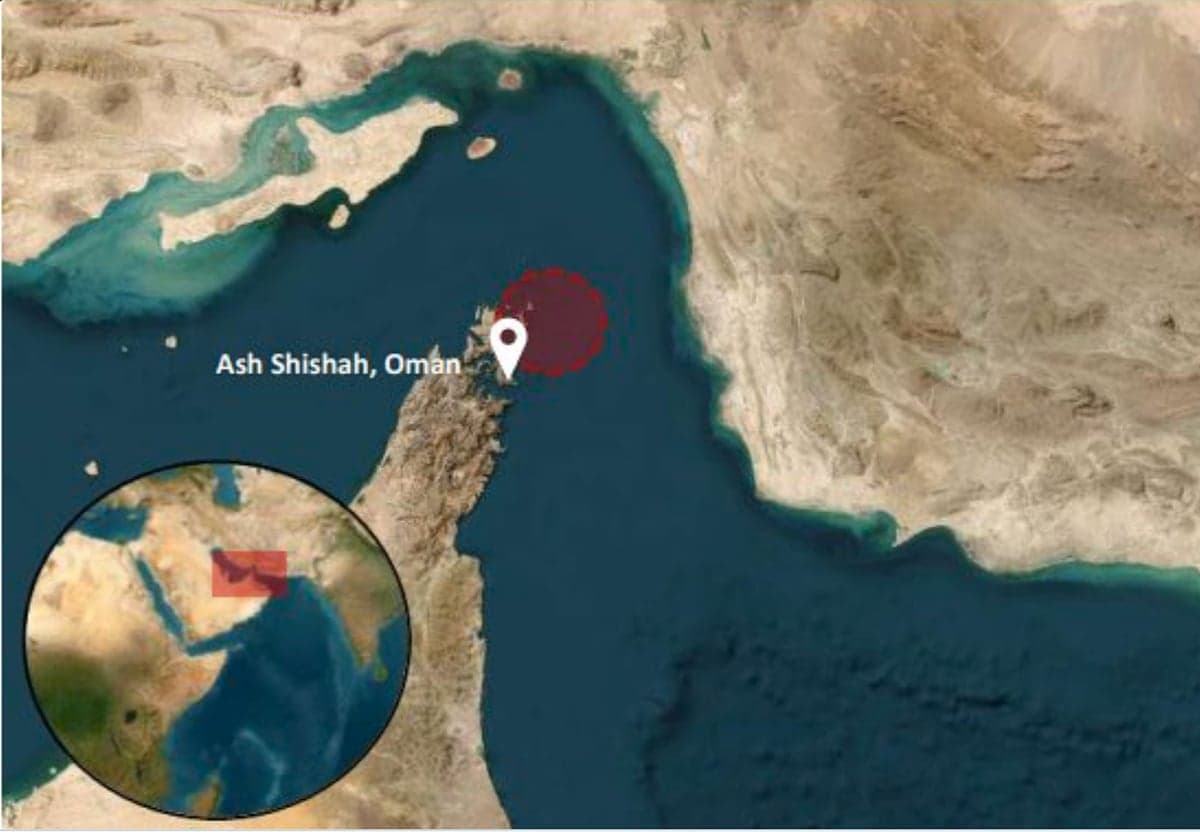 Oil tanker disabled by projectile strike near Oman amid US-Iran tensions