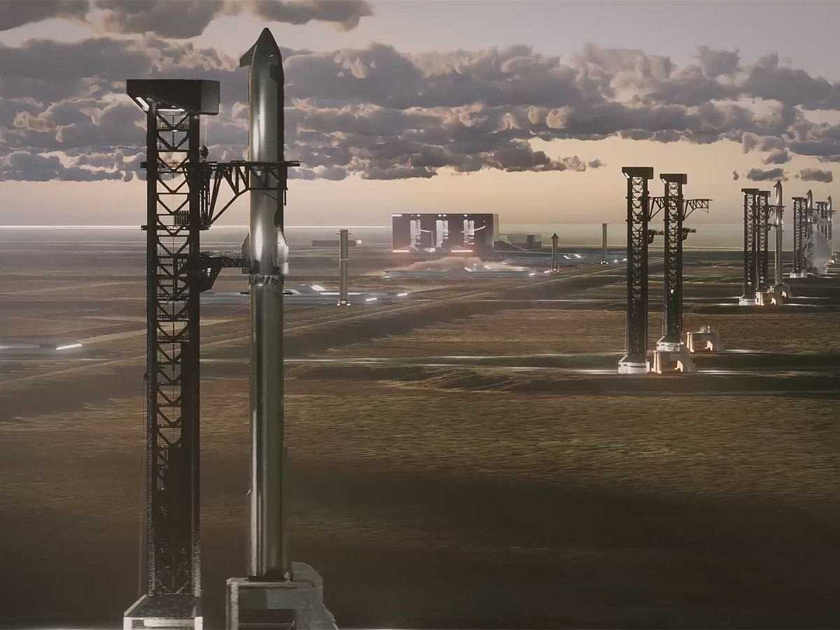 A visual representation of SpaceX's $100 billion investment in the Louisiana spaceport project, highlighting job creation and launch capabilities.