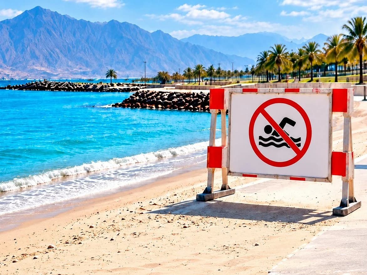 UAE Northern Emirates Close Dozens of Beaches After Tanker Oil Spill Off Umm Al Quwain
