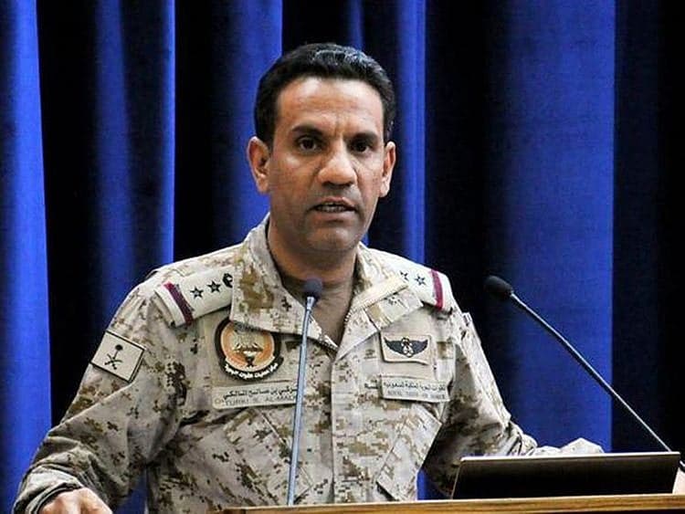 Saudi-led coalition military response to Houthi provocations in Yemen