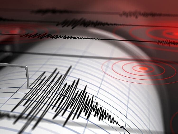 Earthquake impact map showing tremors felt across Pakistan from the Hindu Kush region.