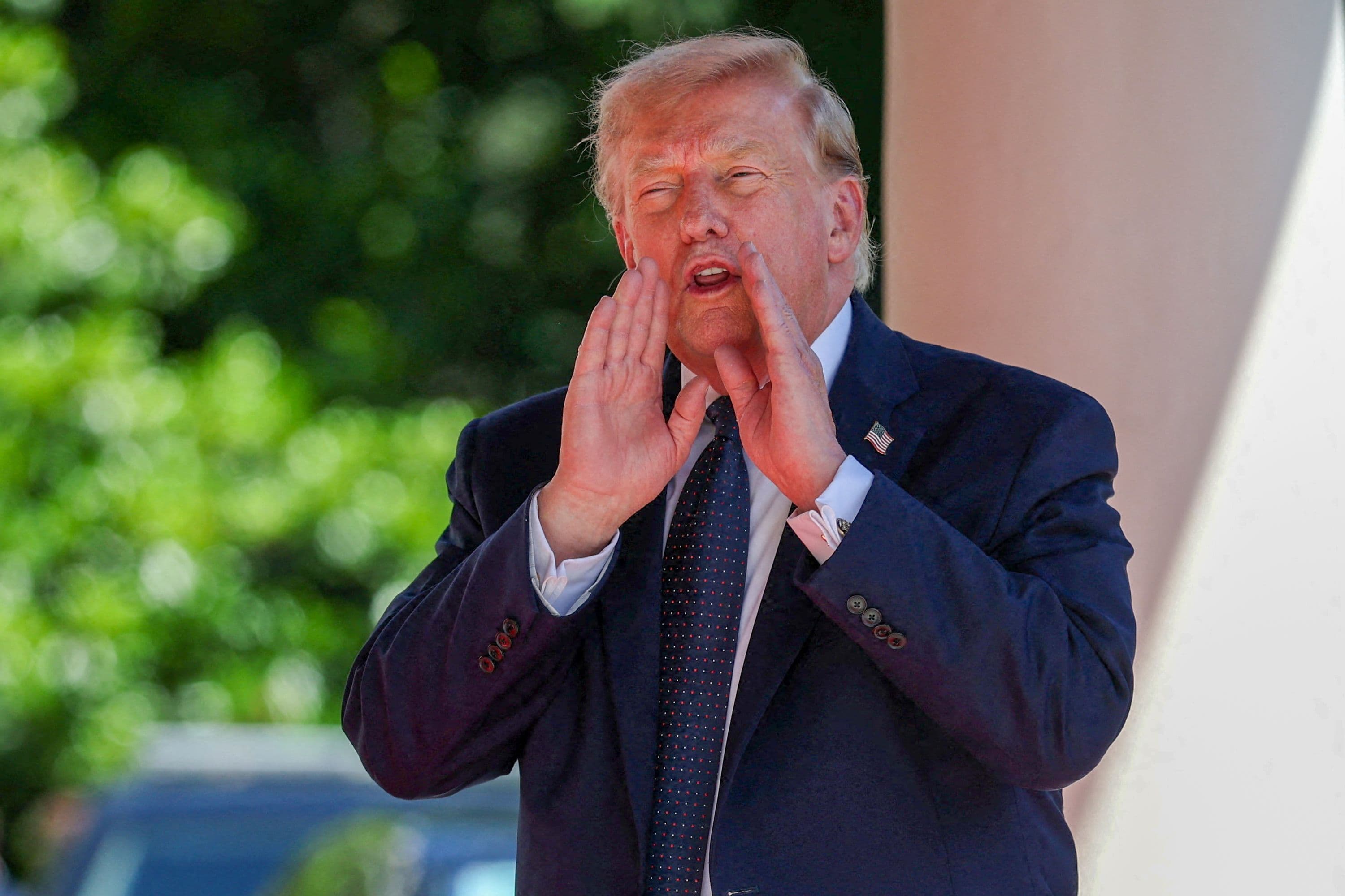 Donald Trump mocking tech giants Zuckerberg and Bezos in a new book.