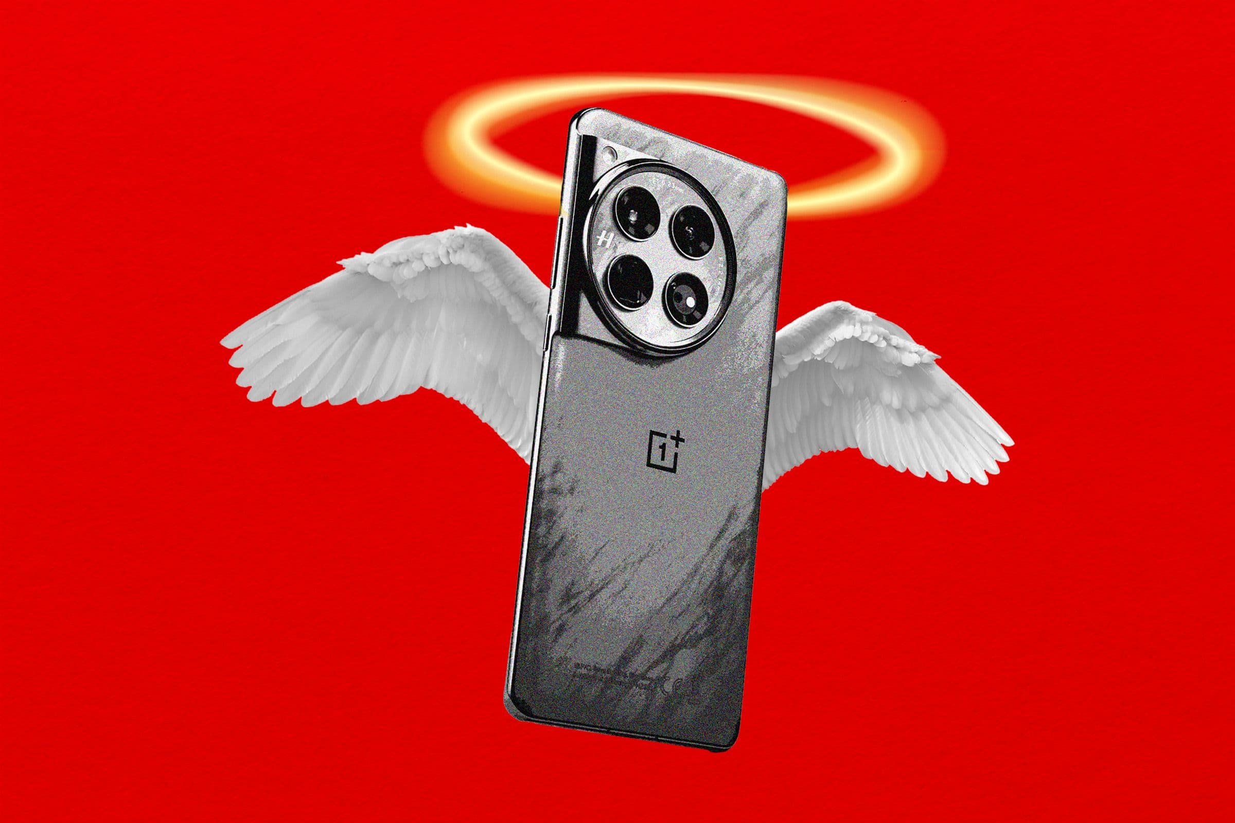 OnePlus logo with a backdrop of global smartphone markets
