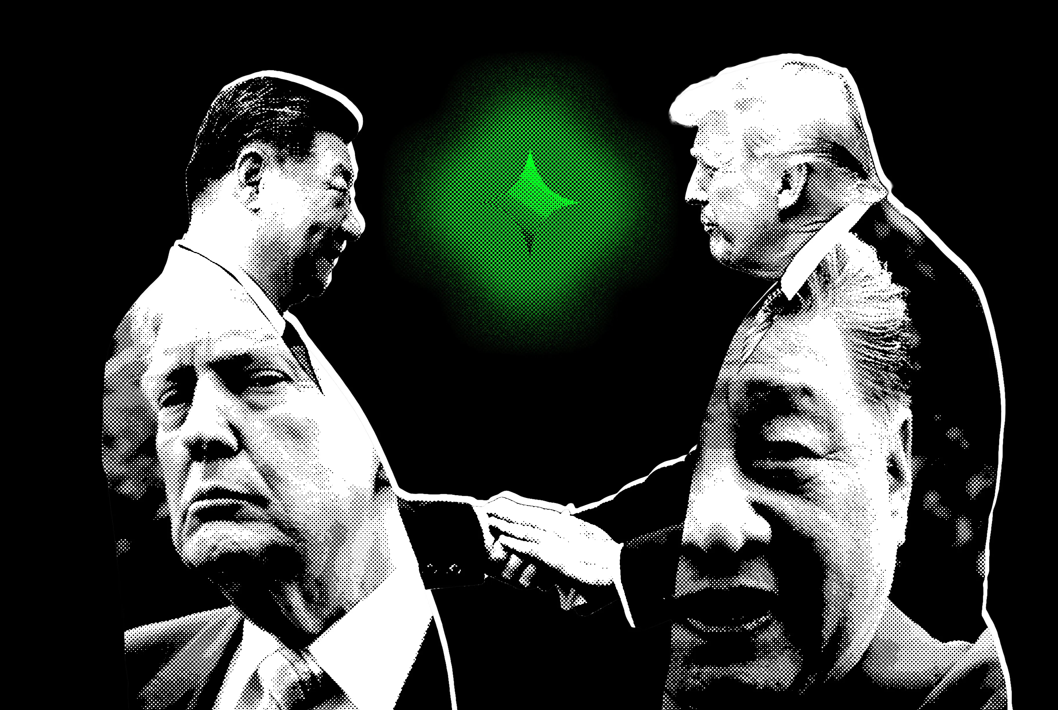 Infographic showing the timeline and key players in the US-China AI notification mechanism proposal.