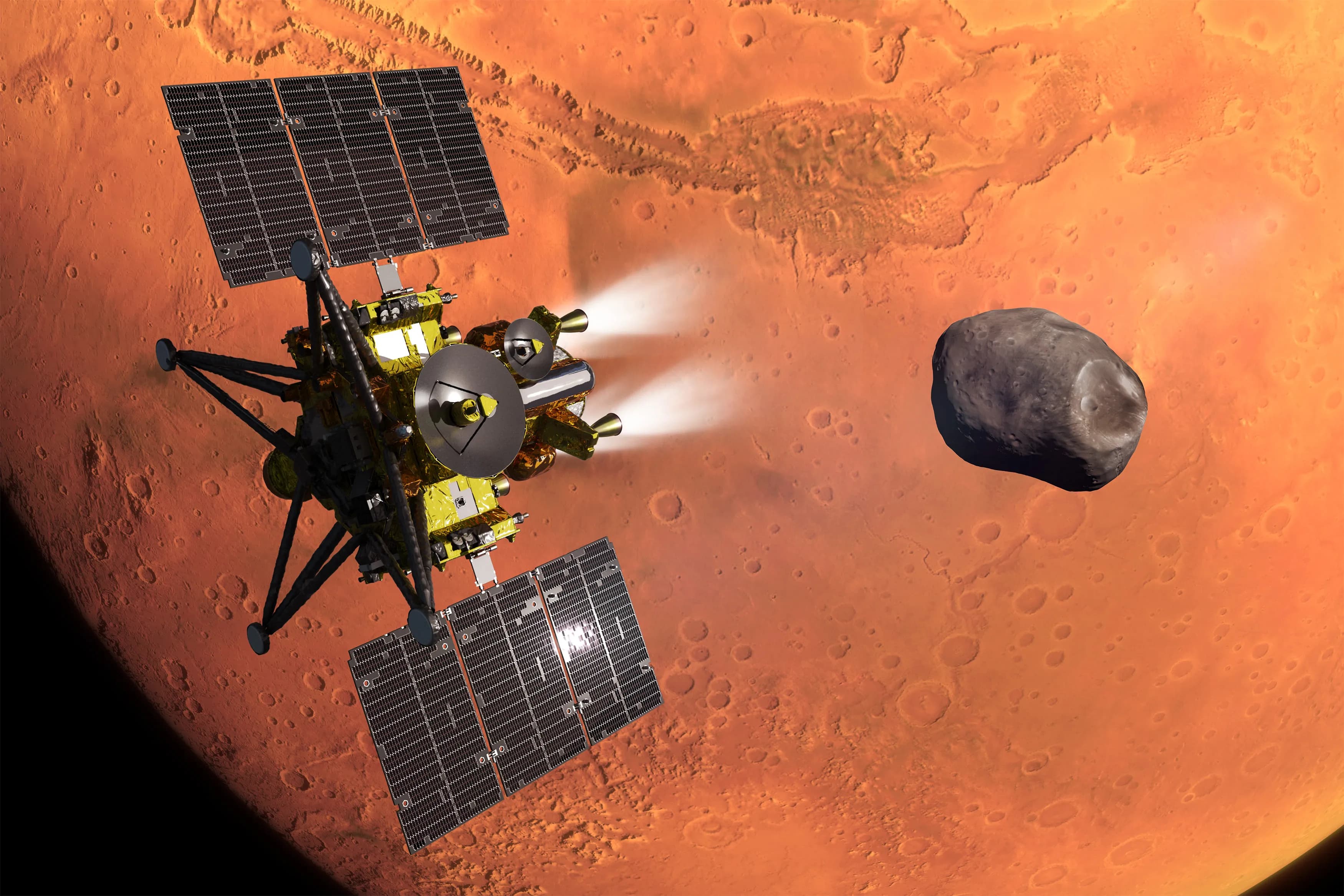Japan's MMX Mission Successfully Launched to Collect Samples from Martian Moon Phobos