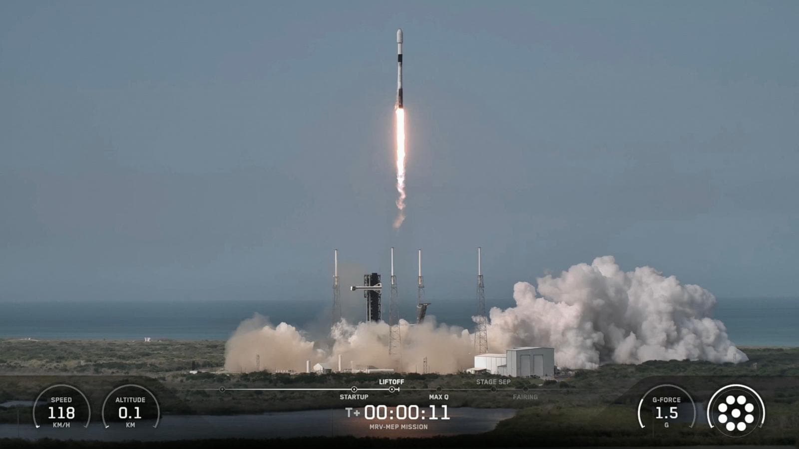 Two-armed space robot designed to extend the life of satellites in orbit.